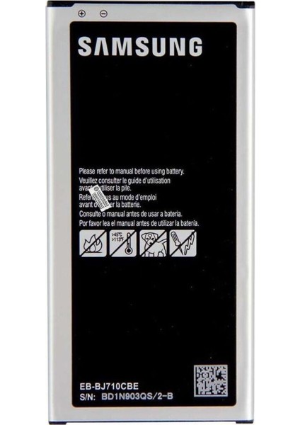 Samsung Galaxy J7 2016 SM-J710 Batarya Pil -