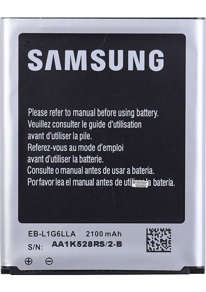 Samsung Galaxy S3 GT-I9300 Batarya Pil -