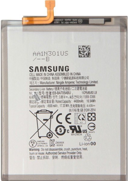 Samsung Galaxy A70 SM-A705 Batarya Pil -