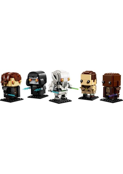 Brickheadz 40796 Revenge Of The Sith Heroes And Villains modelleri