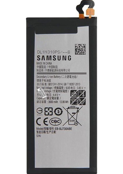 Samsung Galaxy J7 Pro SM-J730 Batarya Pil -