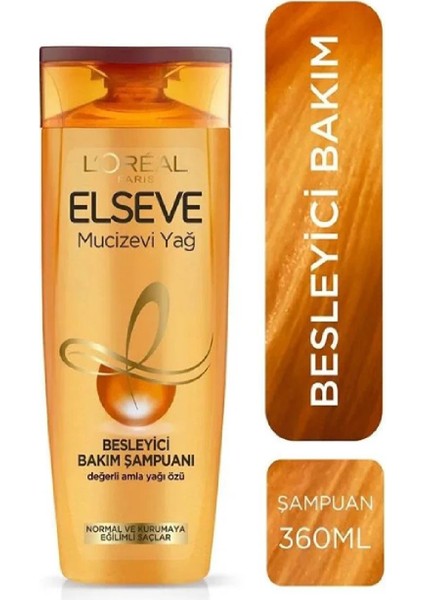 119 Elseve Mucizevi Yağ Besl. Şamp. 360 Ml.