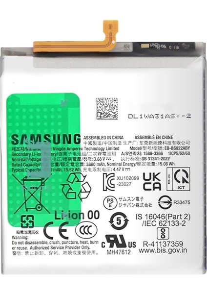 Samsung Galaxy S24 SM-S921 Batarya Pil - Orijinal fiyatları