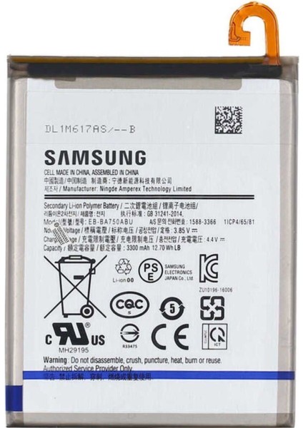 Samsung Galaxy A7 2018 SM-A750 Batarya Pil -