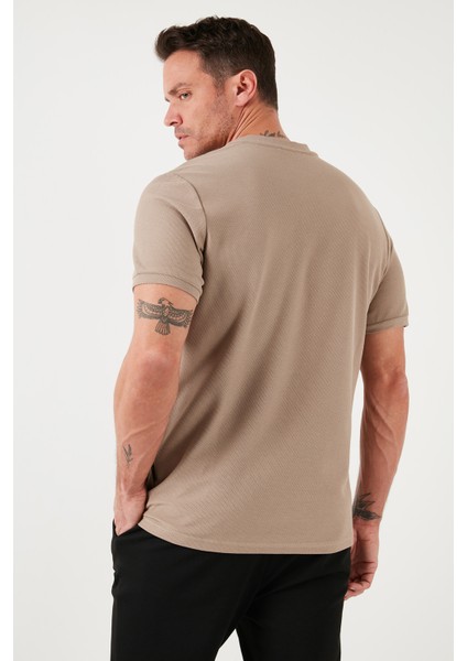 Pamuklu Regular Fit Yarım Fermuarlı Kolej Yaka 3'lü Paket T Shirt Erkek T Shirt 5902653S3 indirimleri