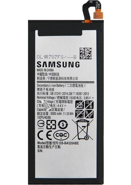 Samsung Galaxy A5 2017 SM-A520 Batarya Pil -