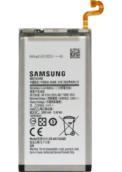 Samsung Galaxy A8 Plus SM-A730 Batarya Pil -
