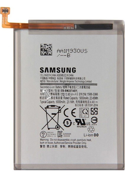 Samsung Galaxy M30S SM-M307 Batarya Pil - Orijinal