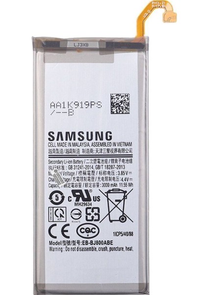 Samsung Galaxy A6 SM-A600 Batarya Pil -
