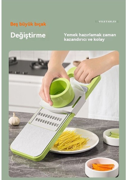 Tender, Çok Fonksiyonlu Sebze Kesme Aracı, Mutfak Malzemeleri, Rendeleme ve Rendeleme Makinesi (Yurt Dışından)