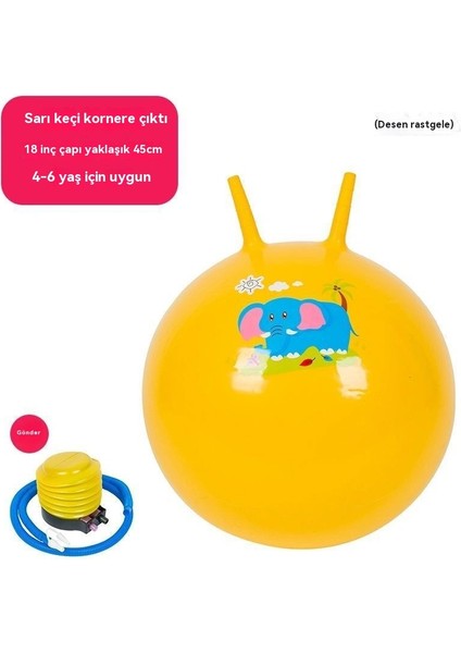 Kalınlaştırılmış Büyütülmüş Çocuk Zıplama Topu Açık Spor (Yurt Dışından)