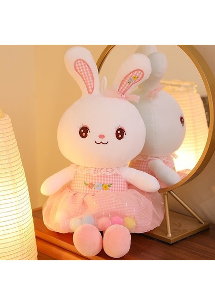 Peluş Oyuncak Bebek Kız Yastık Çocuk Doğum Günü Hediyesi Peluş Bebek (Yurt Dışından)