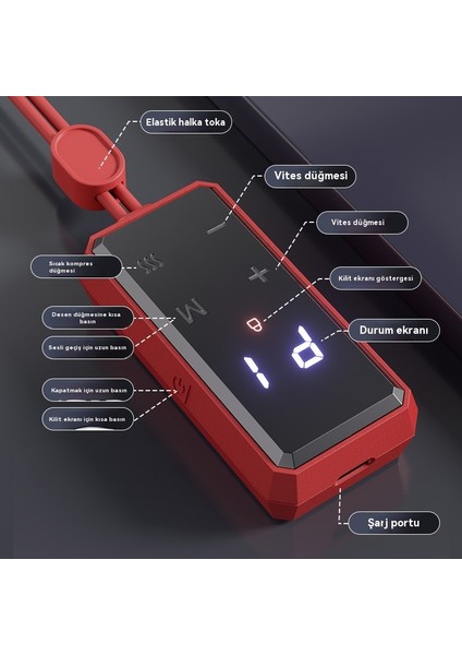 Omuz ve Boyun Fizyoterapi Nabız Sıcak Kompres Servikal Masaj Cihazı (Yurt Dışından) modelleri