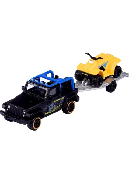 Trailer Jeep Wrangler + Quad