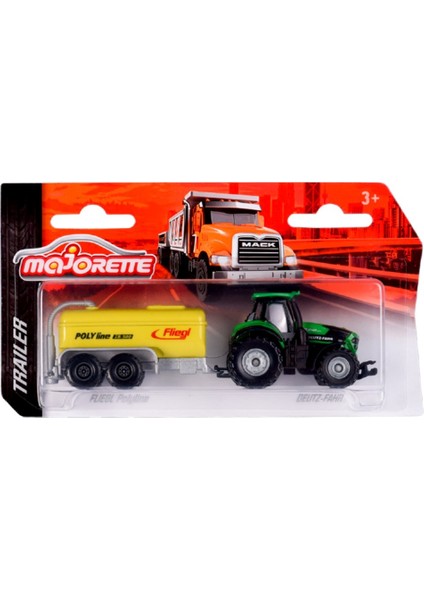 Trailer Deutz-Fahr 9340 + Fliegl Tank