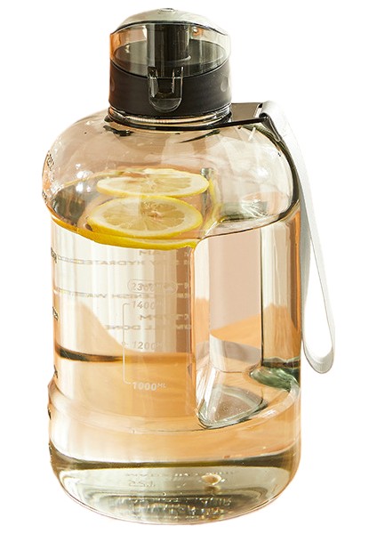 1.5l Süper Kapasiteli Egzersiz Yüksek Yüz Değeri Yüksek Sıcaklığa Dayanıklı Spor Su Şişesi (Yurt Dışından)