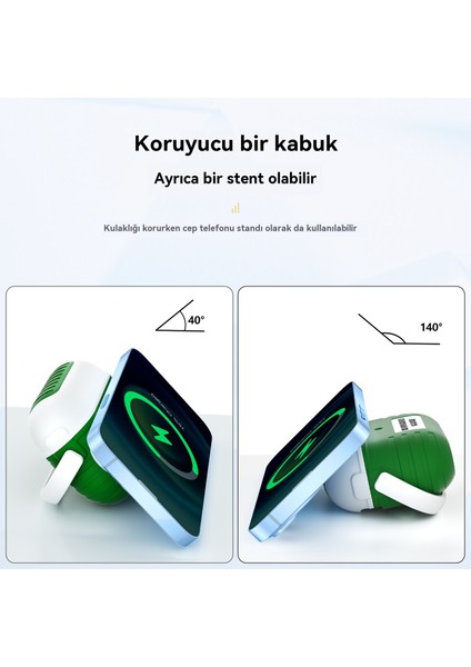 Sevimli Ins Yumuşak Kabuk Öğle Yemeği Kutusu Şekillendirme Airpods Pro 2 Bluetooth Kulaklık Kılıfı (Yurt Dışından) fırsatları