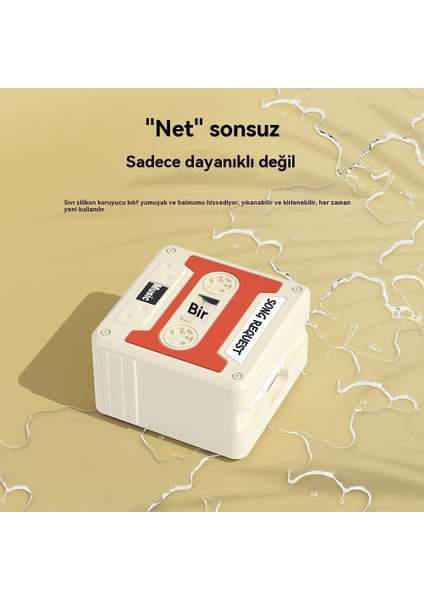 Galaxy BUDSLIVE/BUDS2/BUDSPRO/BUDS2PRO/BUDS2PRO/BUDS Fe Bluetooth Kulaklık Için Rüzgar Vintage Silikon (Yurt Dışından)