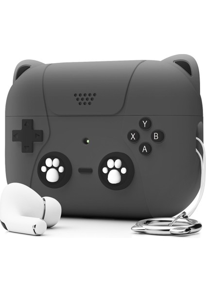 Sevimli Silikon Oyun Konsolu Styling Için Airpods Pro/pro2 Nesil Kulaklık Seti (Yurt Dışından)