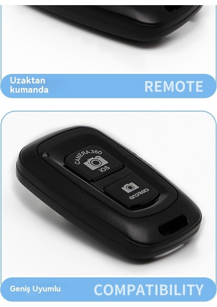 Ios Android Kablosuz Deklanşör Kameralı Telefon Deklanşör Uzaktan Kumanda (Yurt Dışından)