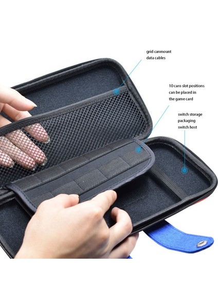 Nintendo Switch/switch Oled/ Switch Lite Saklama Kutusu Için Kovboy Kayış Çizgi Film Karakterleri (Yurt Dışından) indirimleri