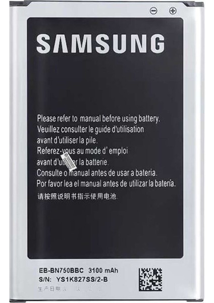 Samsung Galaxy Note 3 Neo SM-N7502 Batarya Pil - Orijinal