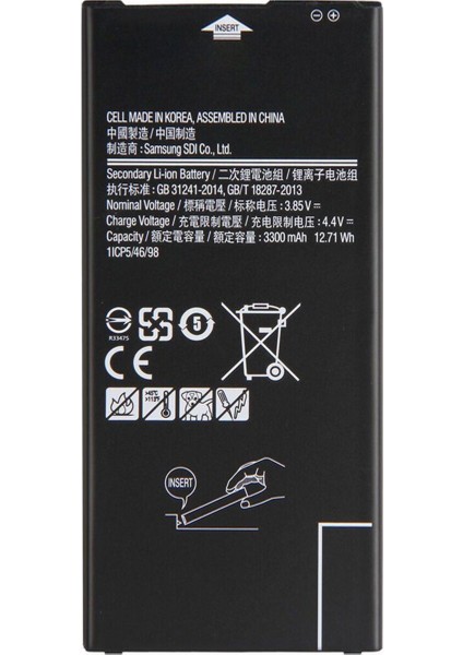 EB-BG610ABE Kodlu Batarya Pil -