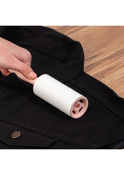 3106 Kedi Köpek Tüy Toplayıcı Rulo + 4 Adet Yedek Rulo Somon fırsatları