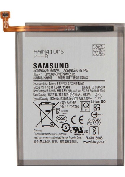 Samsung Galaxy A71 SM-A715 Batarya Pil -