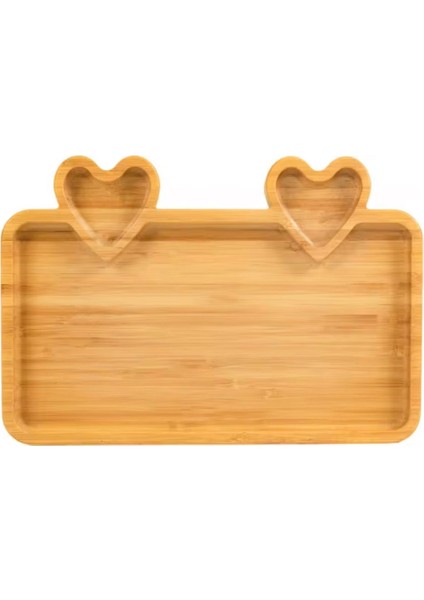 Dekoratif Ahşap Çerezlik - Sunumluk