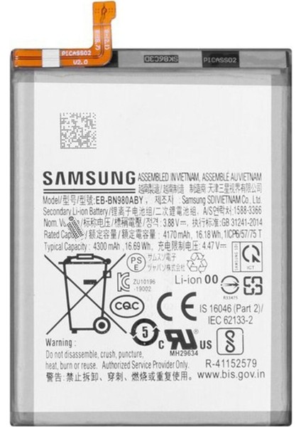 Samsung Galaxy Note 20 5g SM-N981 Batarya Pil - Orijinal