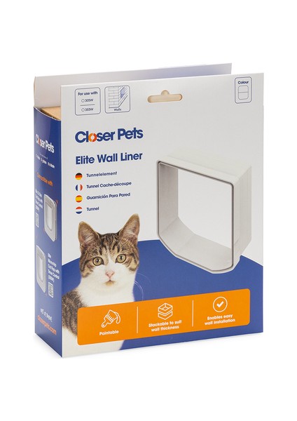 Beeztees Catmate 410563 Kedi Kapısı, Cam Veya Kapı Için, Genişletme Tüneli 19X16,5X6,5CM fiyatları