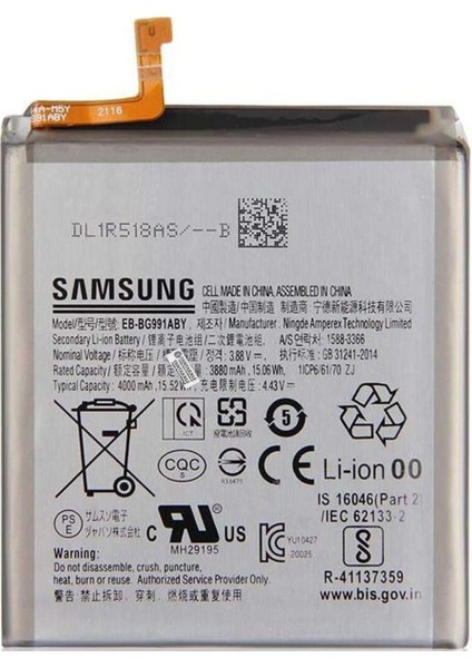 Samsung Galaxy S21 5g SM-G991 Batarya Pil -