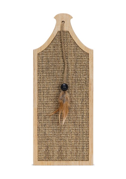 Beeztees Dbl Kedi Tırmalama Tahtası ve Oyuncağı, 50X20X2CM