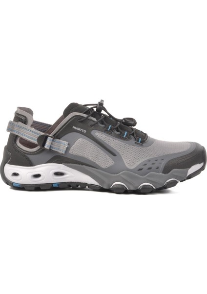 660893A M Gri-Siyah Erkek Spor Ayakkabı Humtto modelleri