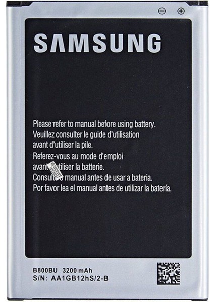 Samsung Galaxy Note 3 SM-N9005 Batarya Pil - Orijinal
