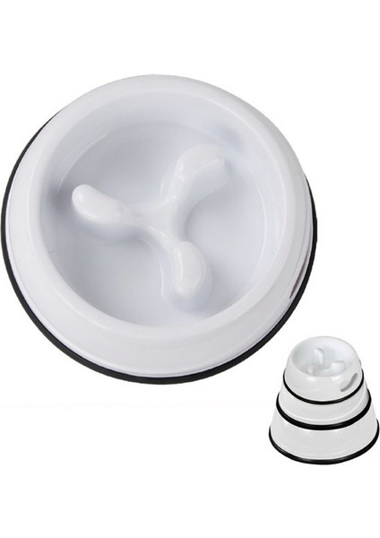 Slow Eat Yavaş Yeme Mama Kabı 1500 ml 23 x 7,5 cm Ynsmr