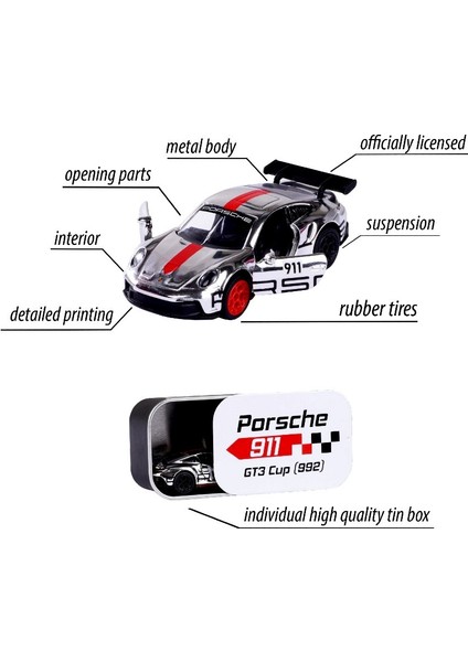 Porsche Deluxe Porsche 911 Carrera Rs 2.7 #139 indirimleri