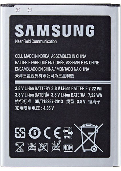Samsung Galaxy S4 Mini GT-I9192 Batarya Pil - Orijinal
