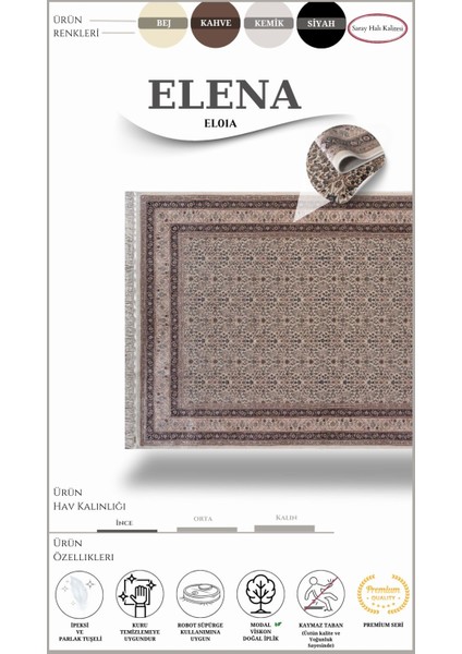 Klasik, Kaliteli Salon Halısı Elena EN01A