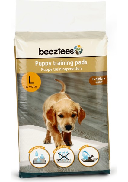 Beeztees Yavru Köpek Çiş Eğitim Pedi, L, 10ADET, 90X60CM