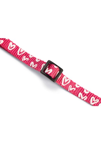 Beeztees Kedi Boyun Tasması, Zilli, Pembe, 20-30CM