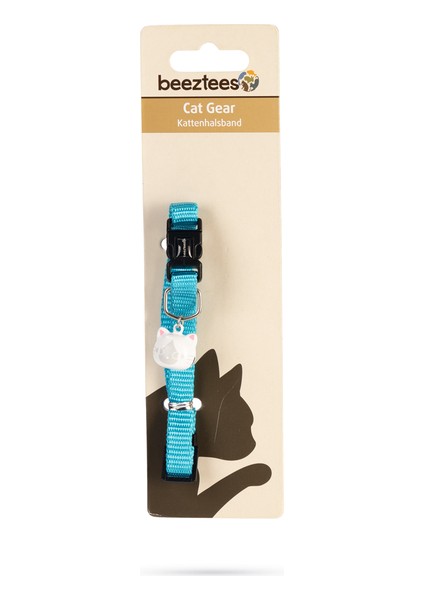Beeztees Kedi Boyun Tasması, Zilli, Turkuaz, 20-30CM fiyatları