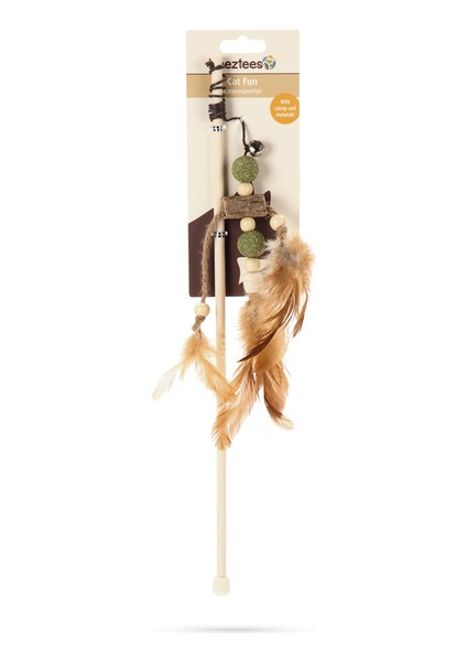 Beeztees Kedi Oltası, Tüylü Matatabi ve Kediotu Topları Uc, 40CM fiyatları