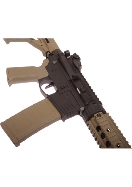 Ar15 Charlie Silentops 9" Eagle Half Tan Aeg Airsoft
