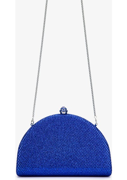 Lady Diva Kadın Vegan Mavi Abiye Çanta 1137 LD163 Bn Cnt Y25 Blue