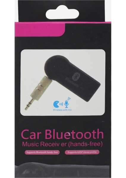B09 Car Bluetooth Lastikli Örgü Audio Kablo