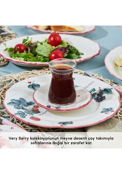 Very Berry 32 Parça 6 Kişilik Kahvaltı / Servis Seti indirimleri