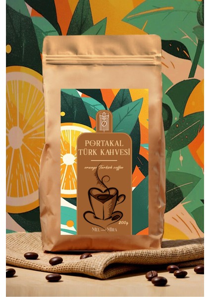 Orange Turkish Coffee 200 g, Portakal Aromalı Türk Kahvesi fiyatları