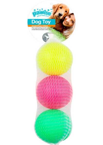 Üçlü Sünger Top Parlak Renk Ynsmr